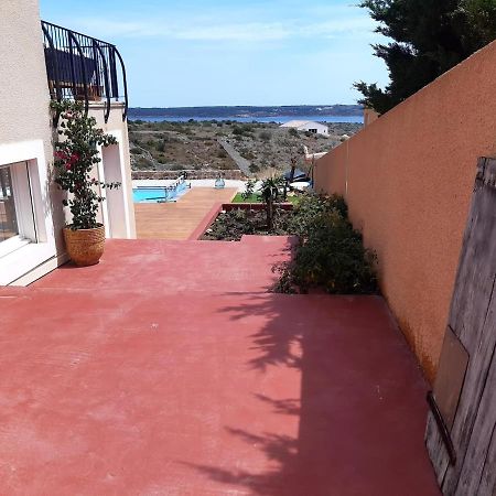 Maison avec vue sur la mer et avec piscine à Fitou Extérieur photo