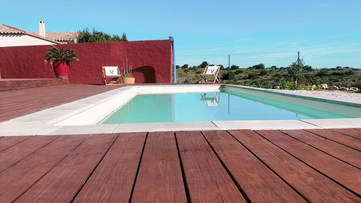 Maison avec vue sur la mer et avec piscine à Fitou Extérieur photo