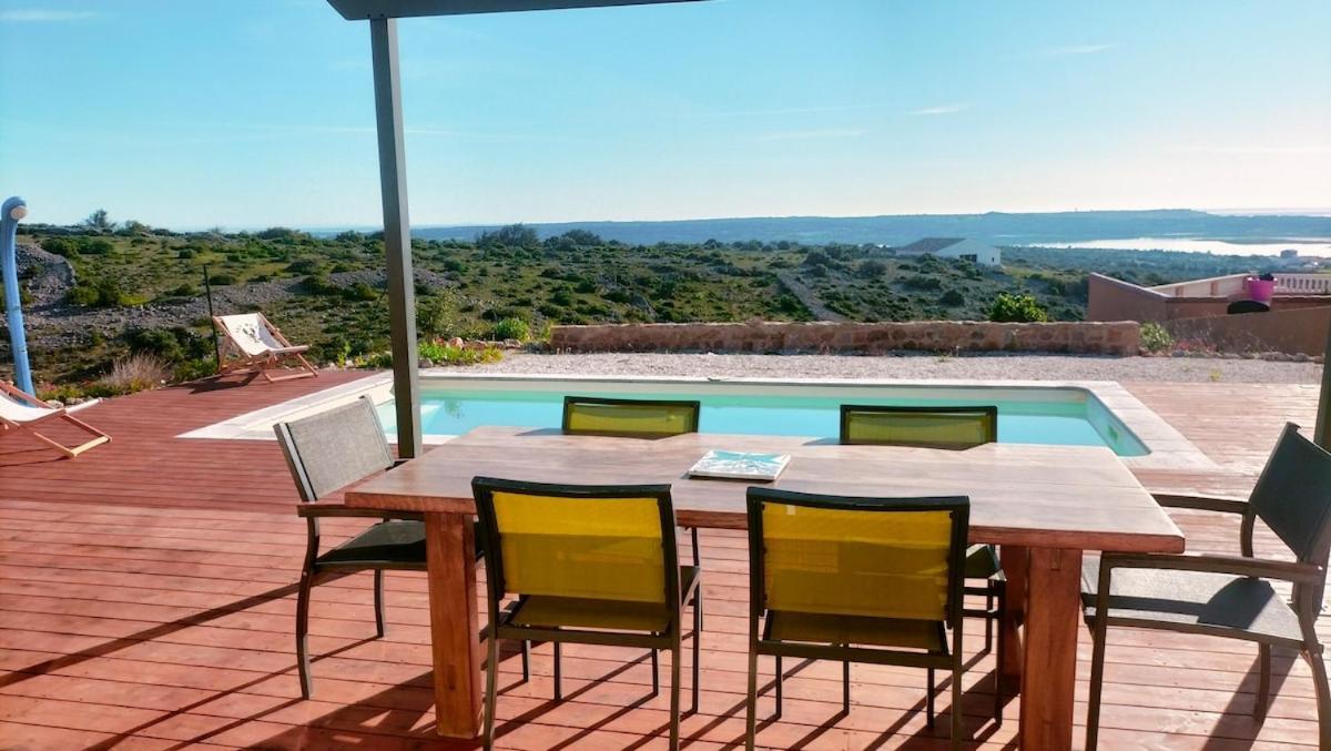 Maison avec vue sur la mer et avec piscine à Fitou Extérieur photo